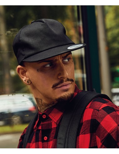 FLE-6502-Unstructured 5-Panel Snapback